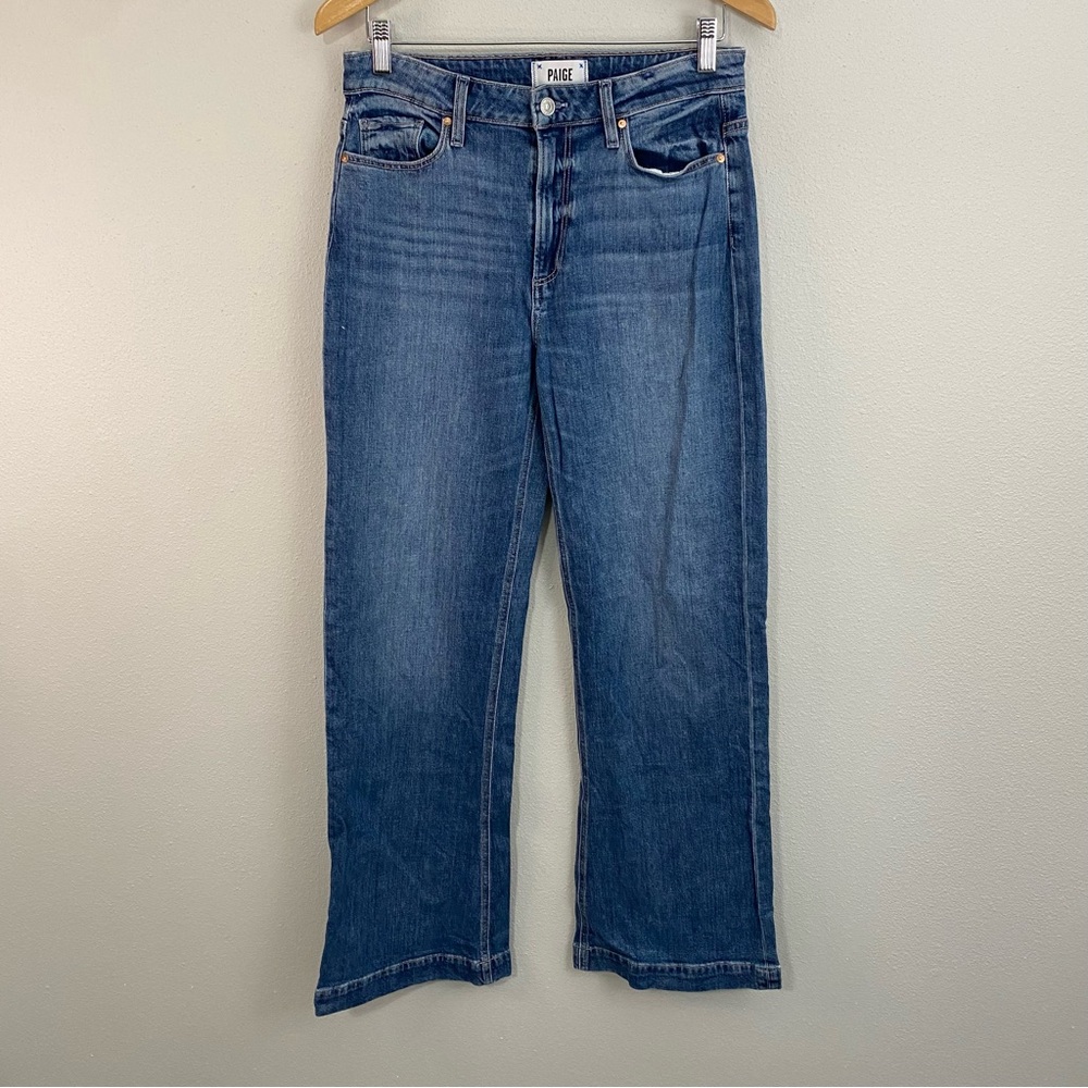 PAIGE Blue Flare & Wide Leg Jeans